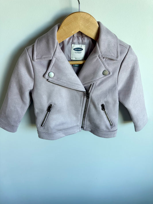 Purple Zip Up Blazer / 2T