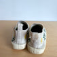 Jan & Jul Yellow Flower Knit Slip On Shoes / Size 7 Toddler