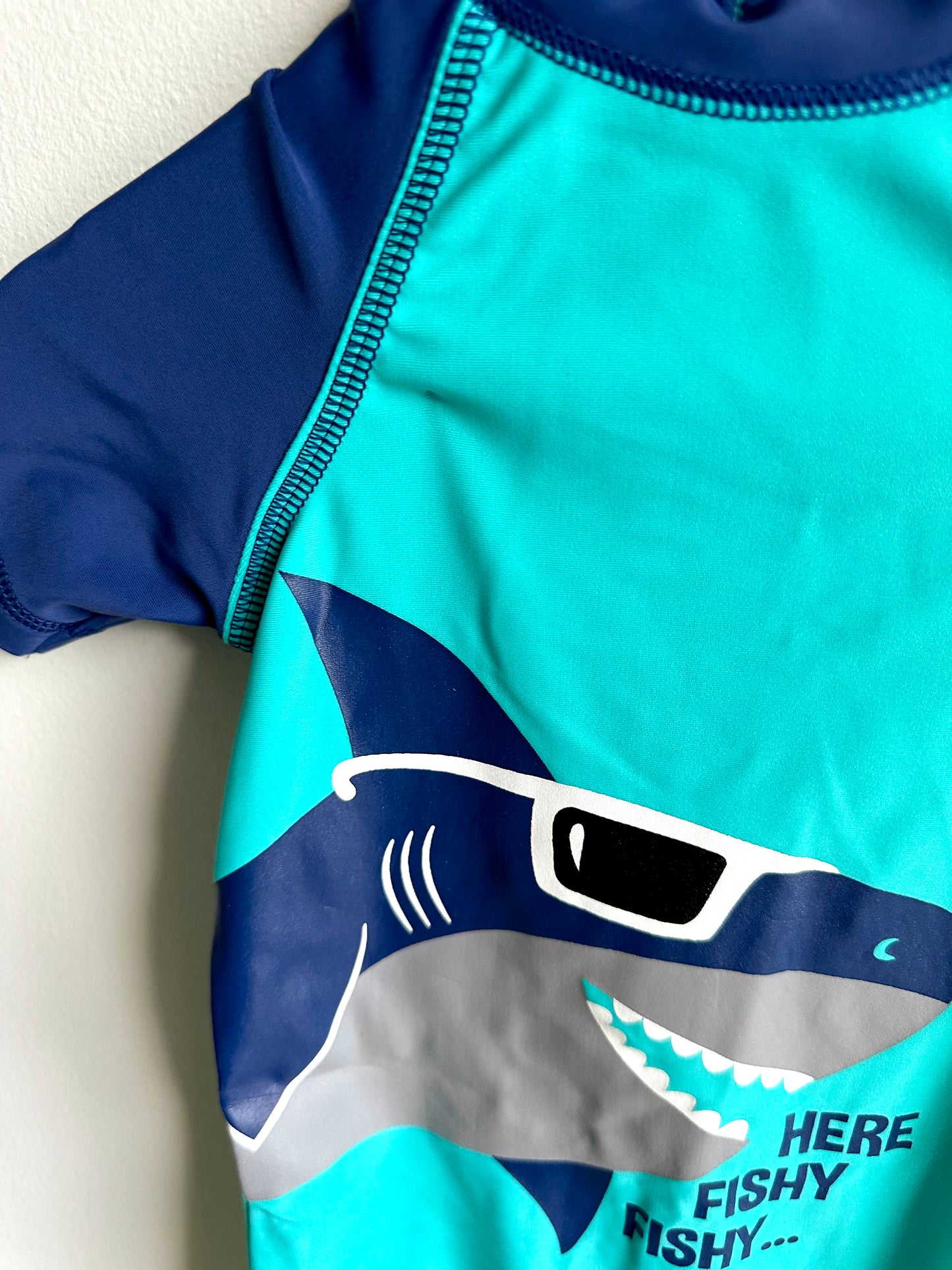 Shark Swim Suit / 12-18m