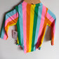 Colorful Vertical Striped Swimsuit (With tags) / 18-24m