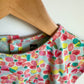 Flower with Ruffle Line Dress / 12-18m