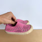 Jan & Jul Pink Knit Slip On Shoes / Size 7.5 Toddler