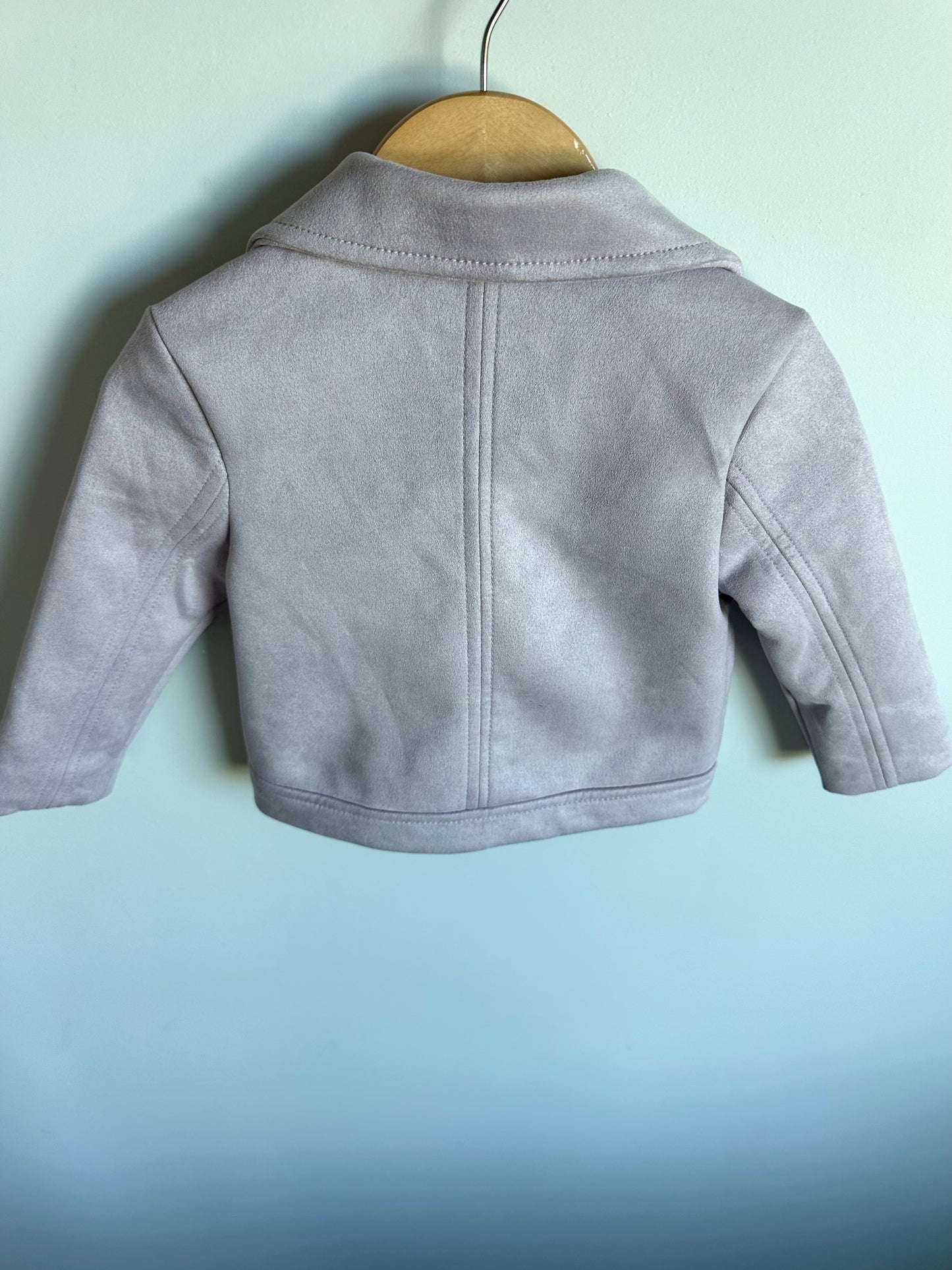 Purple Zip Up Blazer / 2T