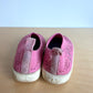 Jan & Jul Pink Knit Slip On Shoes / Size 7.5 Toddler