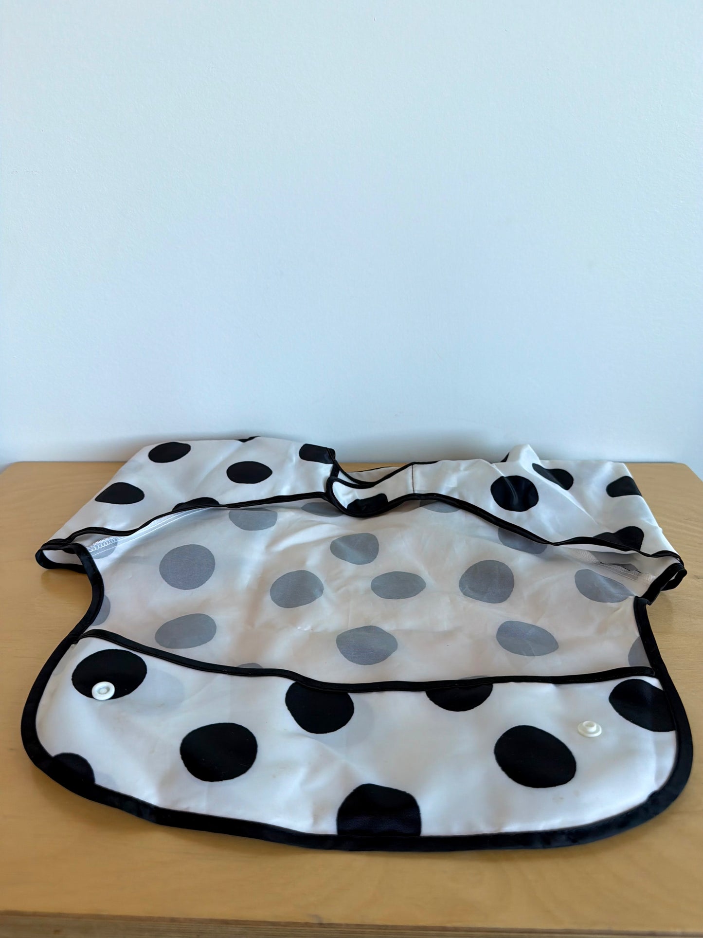 Polka Dot Long Sleeve Bib