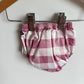 Honeysuckle Pink Checkered Swim Diaper / 18-24m