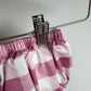 Honeysuckle Pink Checkered Swim Diaper / 18-24m