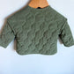 Green Quilted Coat / 6-12m