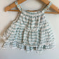 Tiered Sage and White Top / 2T