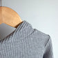 Grey Waffle Hooded Long Sleeve / 4T