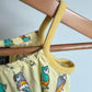 Parrot Yellow Organic Cotton Romper / 9-12m