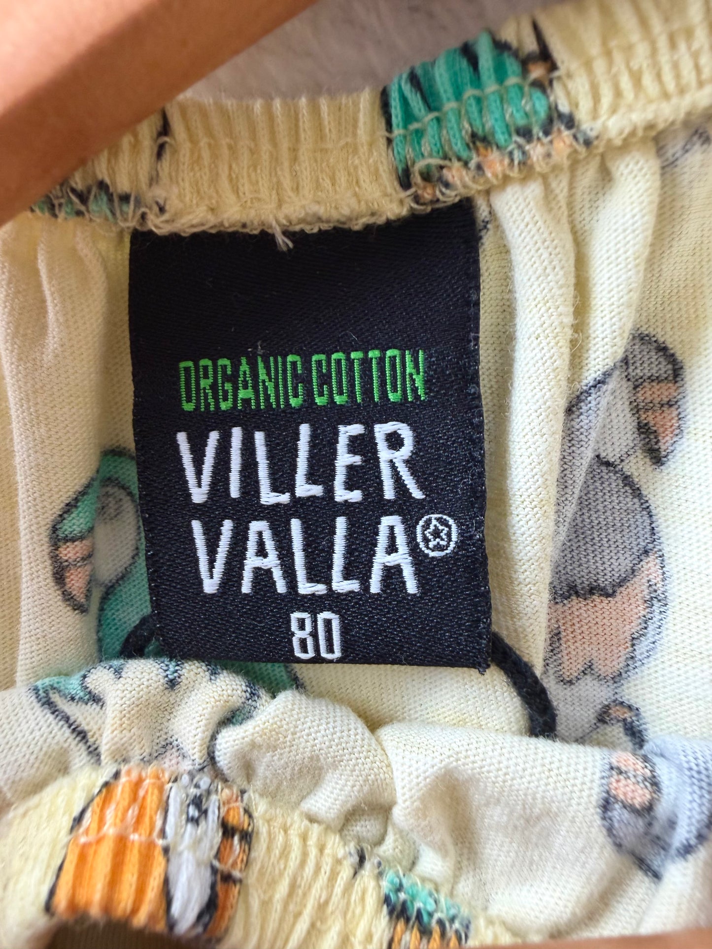 Parrot Yellow Organic Cotton Romper / 9-12m
