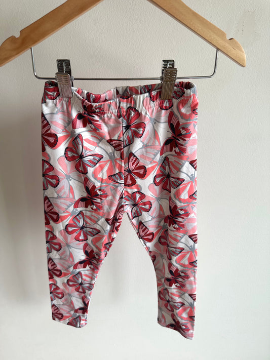 Butterfly Pattern Pants / 2-3T