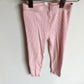 Jamie Kay Pink Ribbed Leggings / 3T