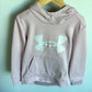 Pink Under Armour Hoodie / 8 years