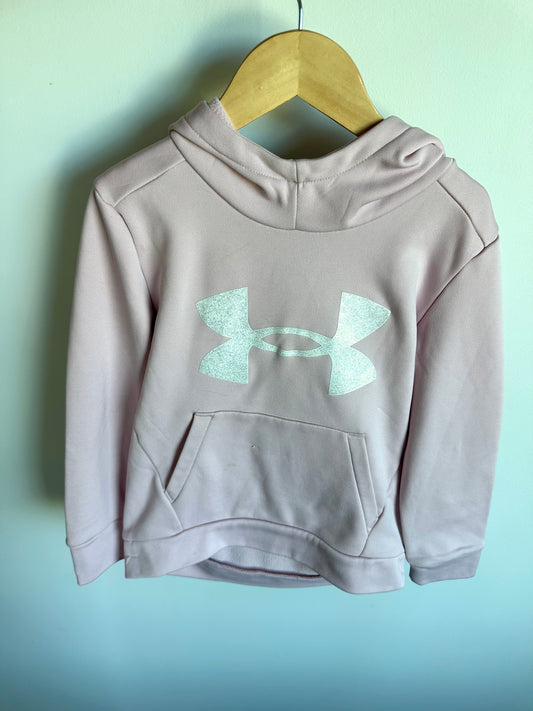 Pink Under Armour Hoodie / 8 years