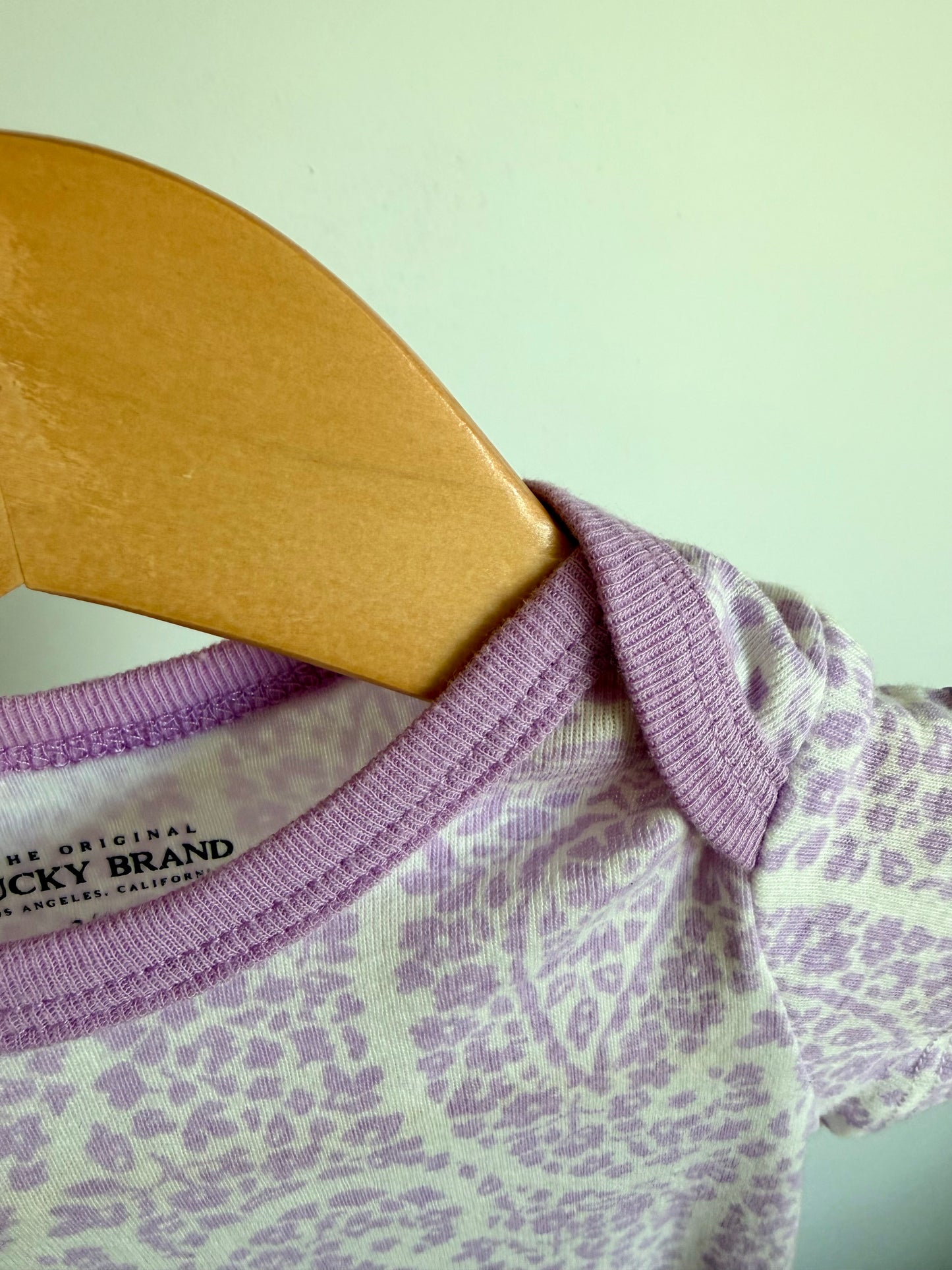 Purple Flourishes Bodysuit / 3-6m