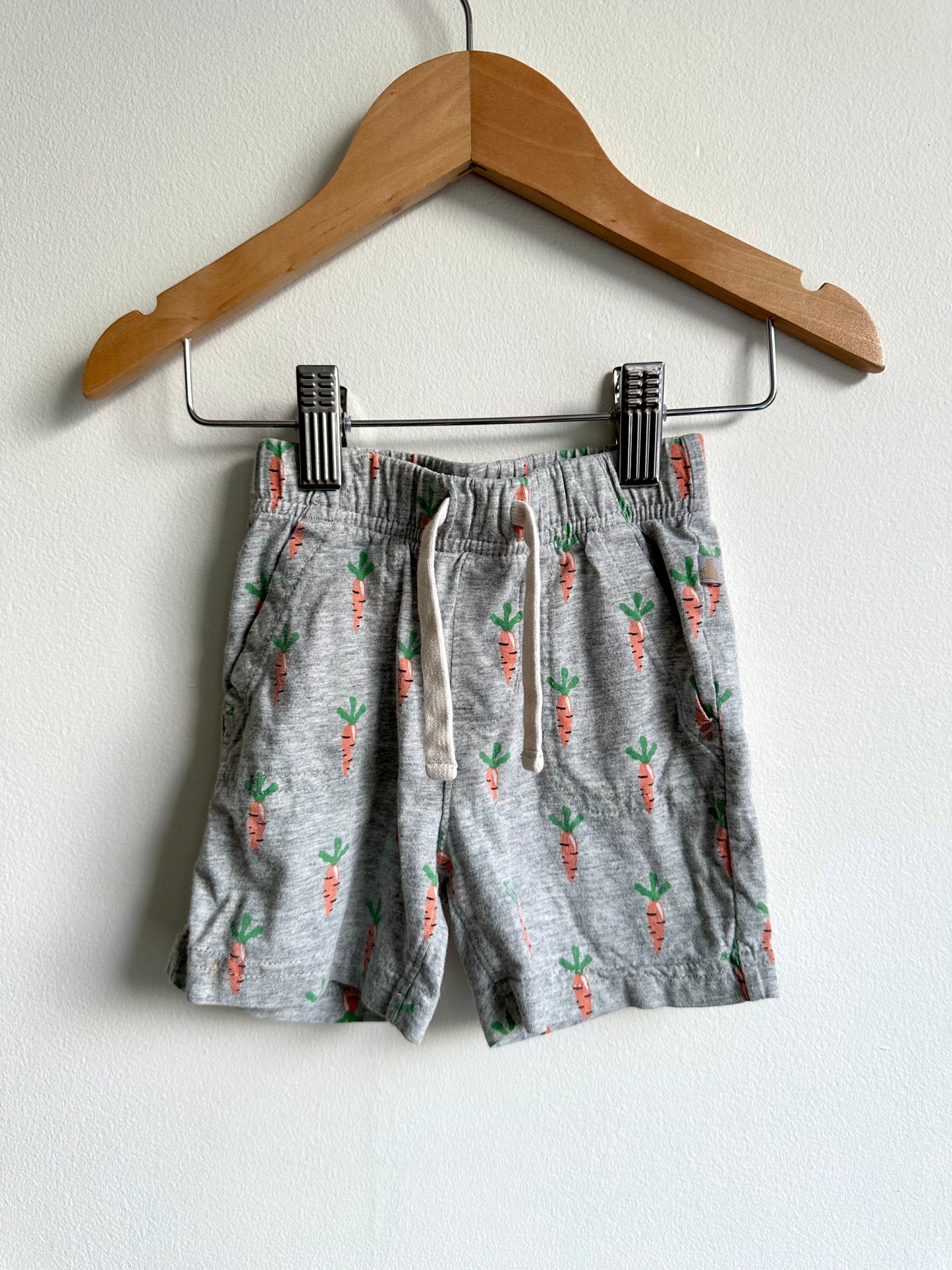 Grey Carrots Shorts / 18-24m