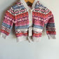 Hooded Aztec Colorful Sweater / 2T