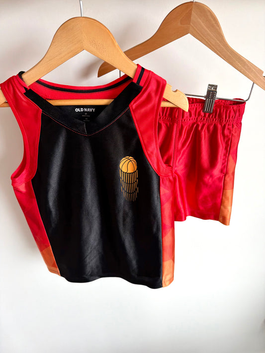 Basket Ball Top + Shorts Set / 5T