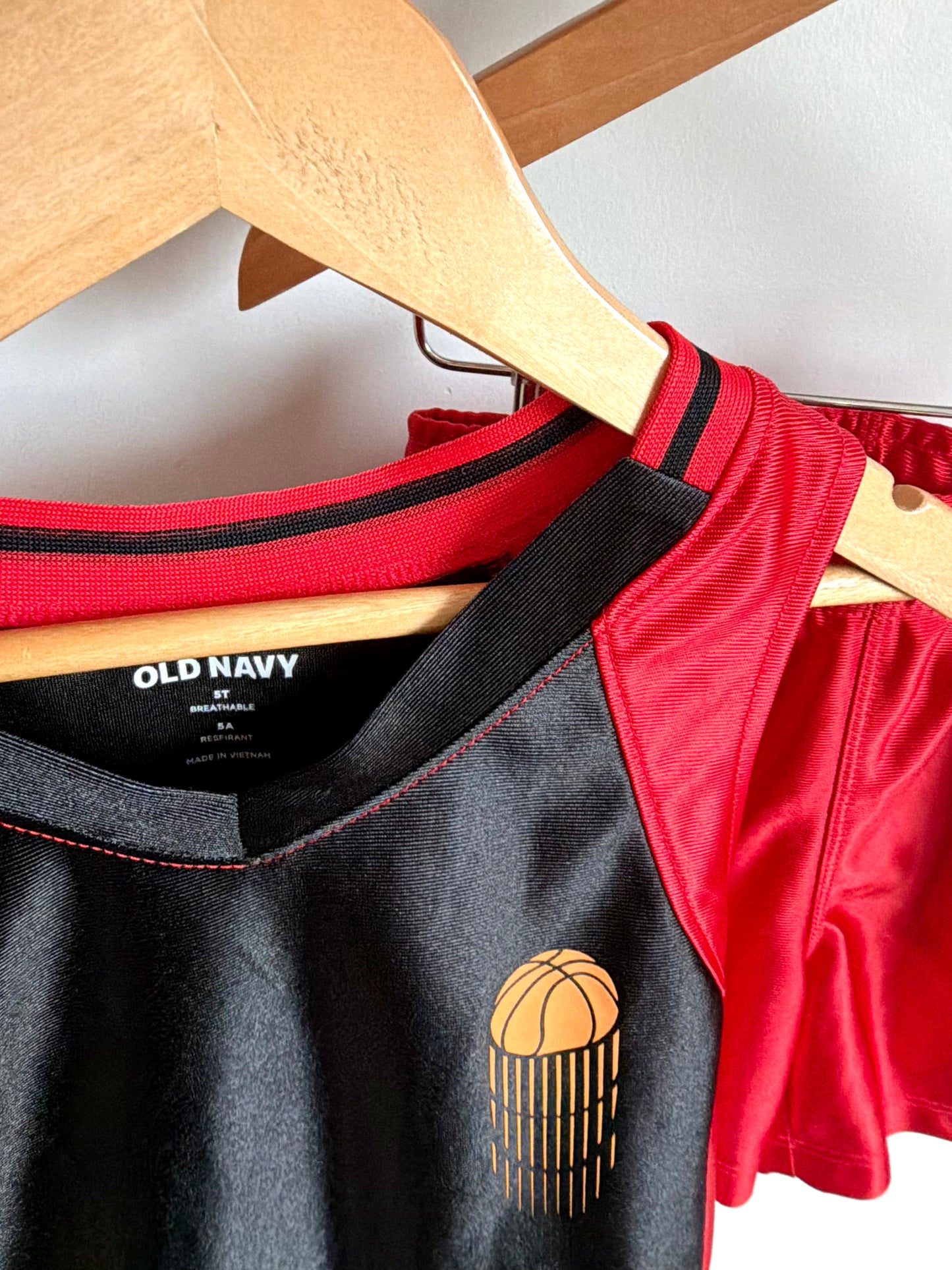Basket Ball Top + Shorts Set / 5T