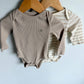 Ribbed and Striped Bodysuits (2) / 6-12m