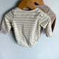 Ribbed and Striped Bodysuits (2) / 6-12m