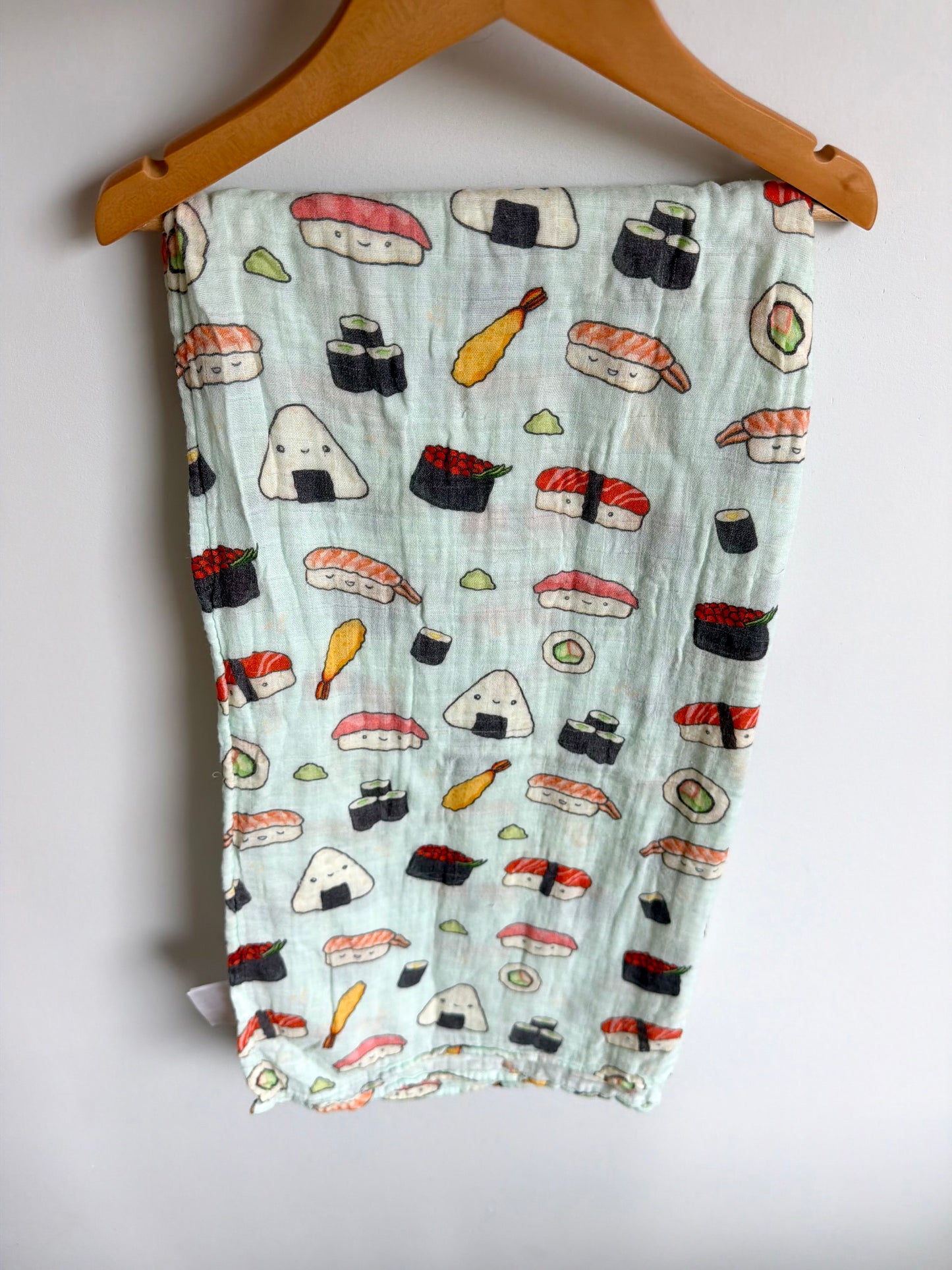 LouLou Lollipop Sushi Muslin Swaddle