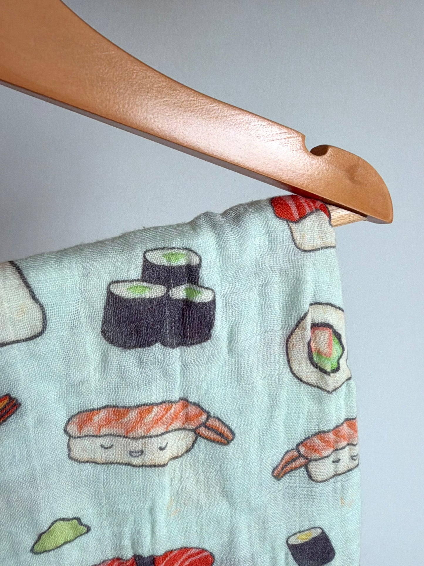 LouLou Lollipop Sushi Muslin Swaddle