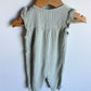Sage Muslin Jumpsuit / 6-12m