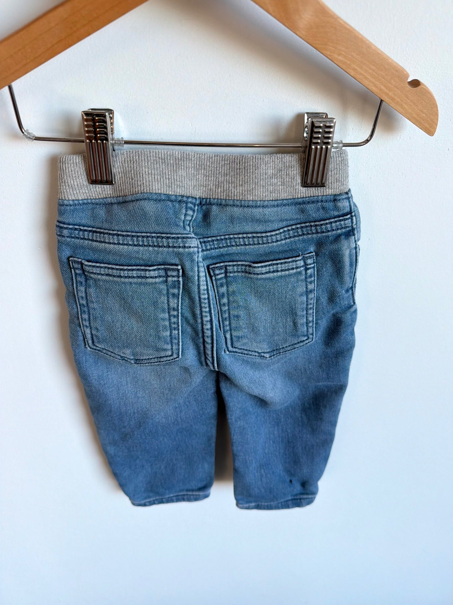 Gap Grey Waistband Jeans / 3-6m