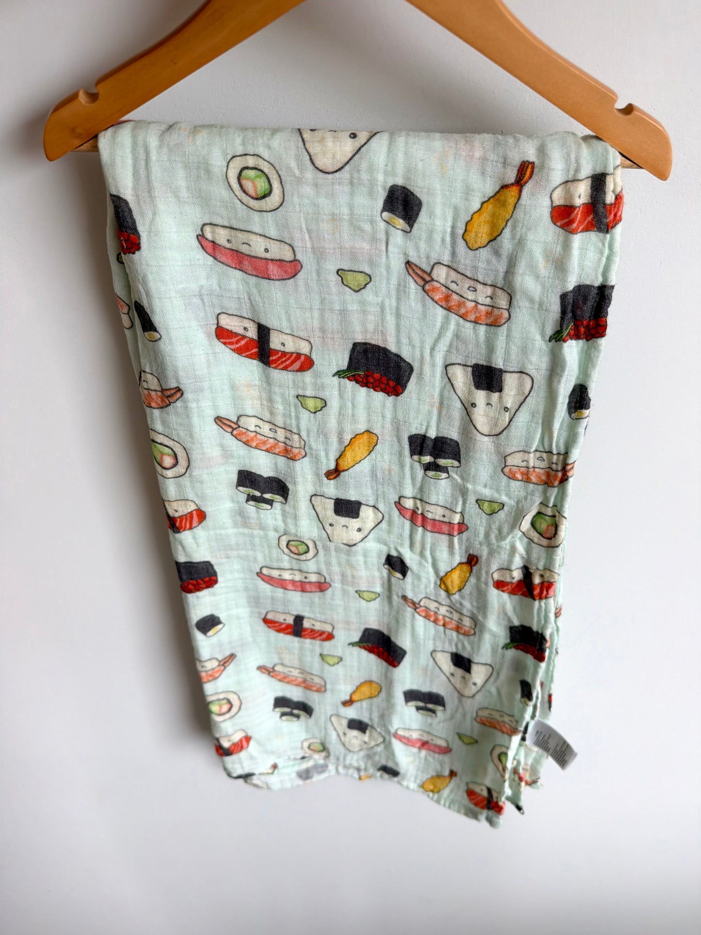 LouLou Lollipop Sushi Muslin Swaddle