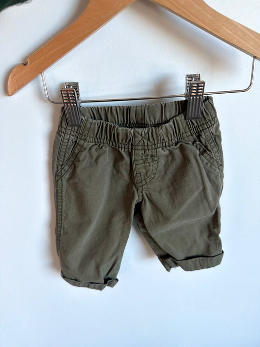 Olive Pants / 6m