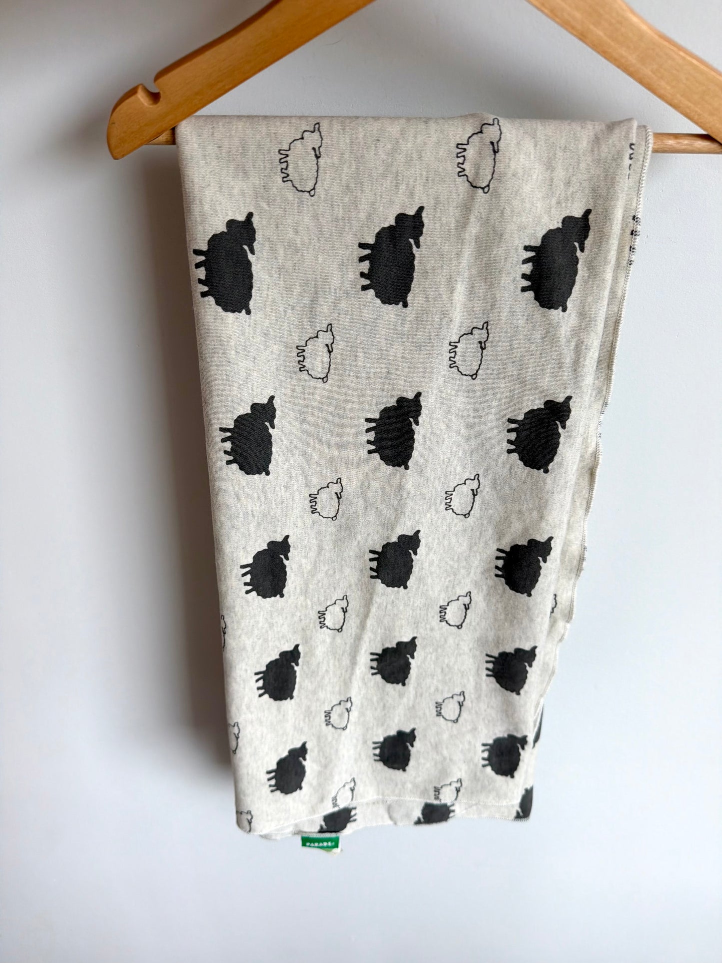 Parade Organics Grey Sheep Blanket