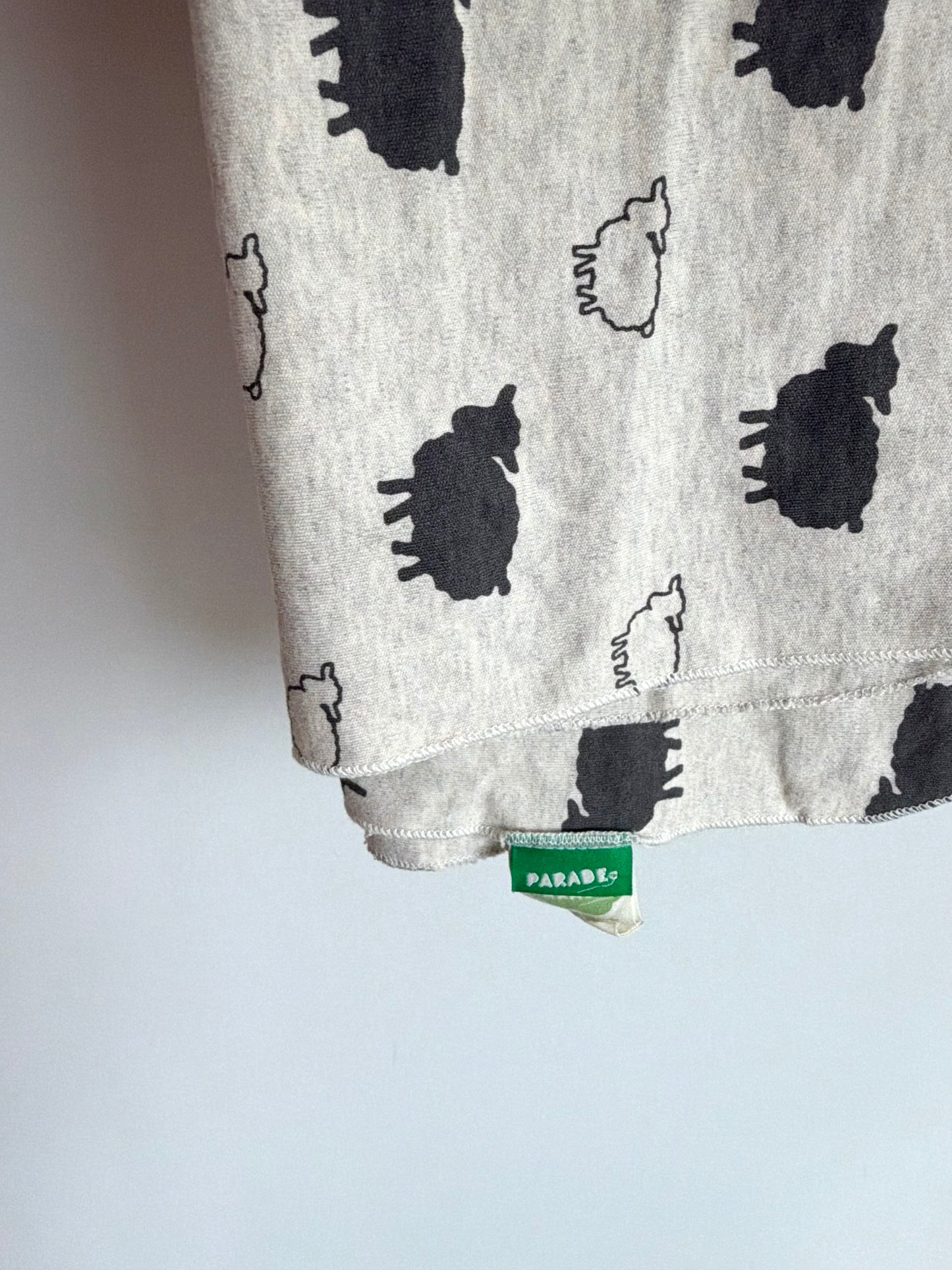 Parade Organics Grey Sheep Blanket