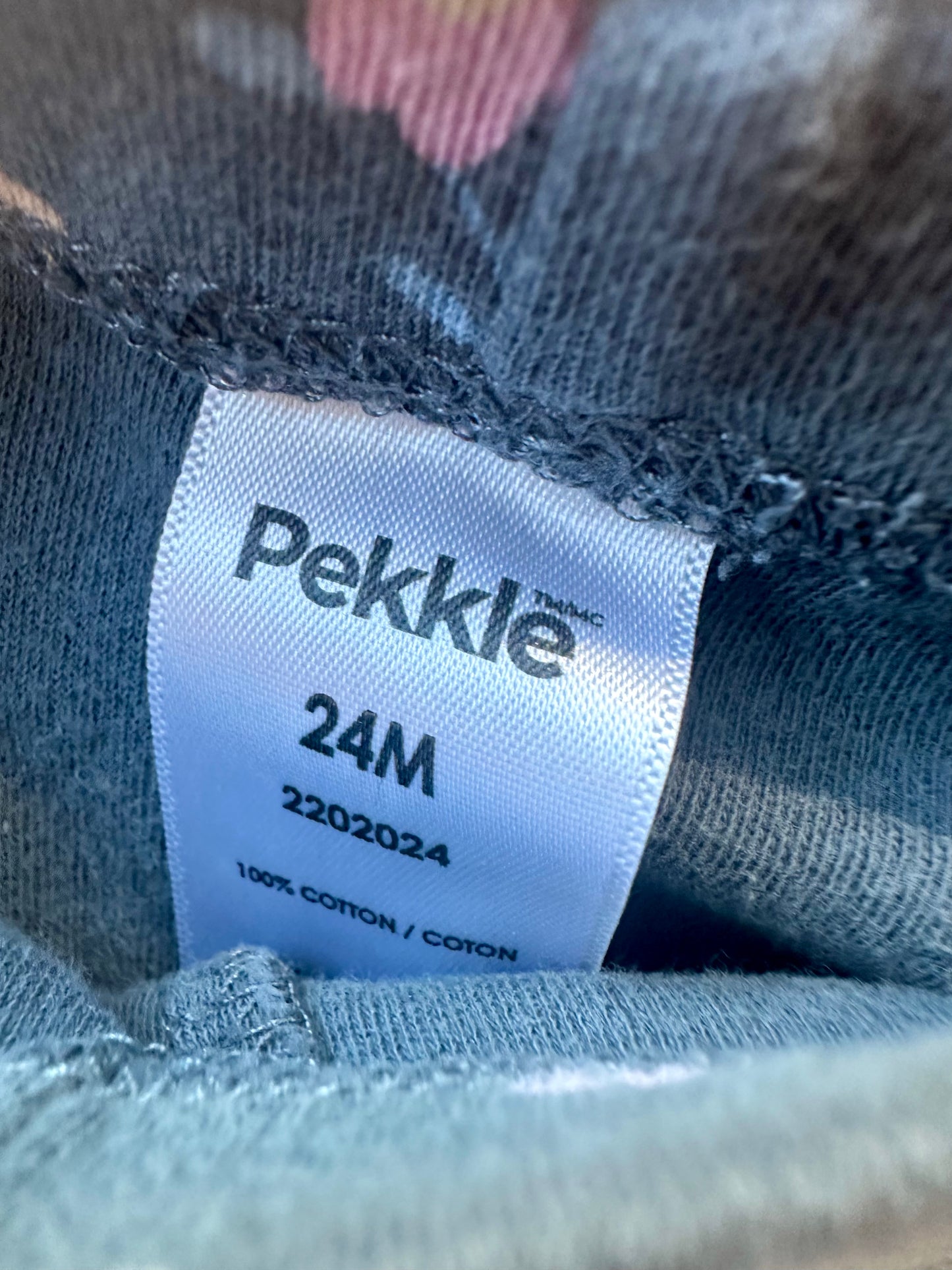 Floral Charcoal Leggings / 24m