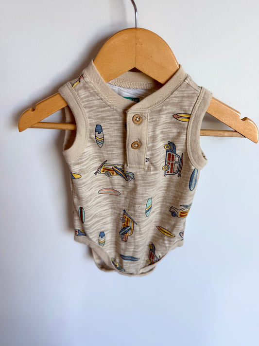 Surf Tank Bodysuit / 6-9m