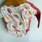 Fruit, Yellow, Waffle Bodysuits (2) / 6-12m