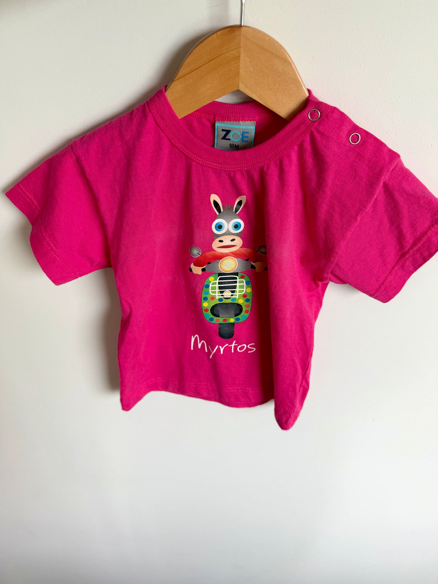 Donkey Scooter T-Shirt  / 18m