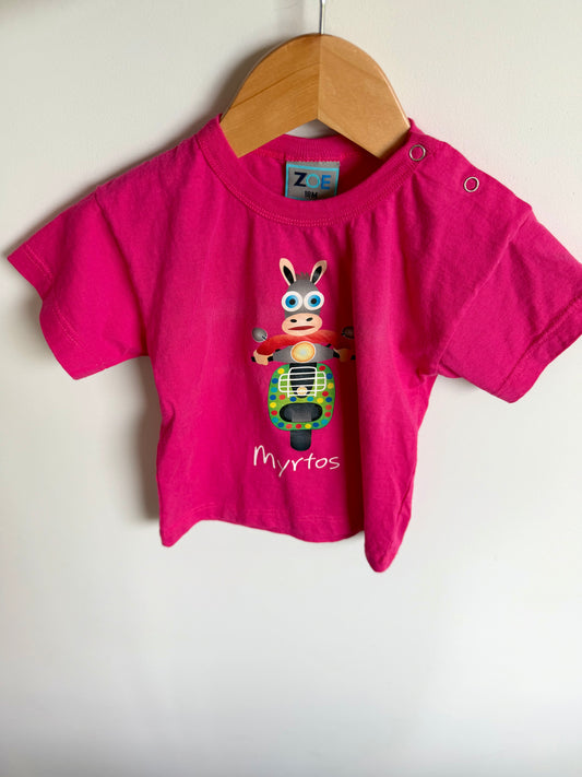 Donkey Scooter T-Shirt  / 18m