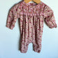 Pink Floral Jumpsuit  / 6m