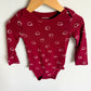 Apple Long Sleeve Bodysuit / 18-24m