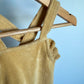 Yellow Rib Overalls / 3-6m