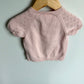 Pink Knit Eyelet Top / 6-9m