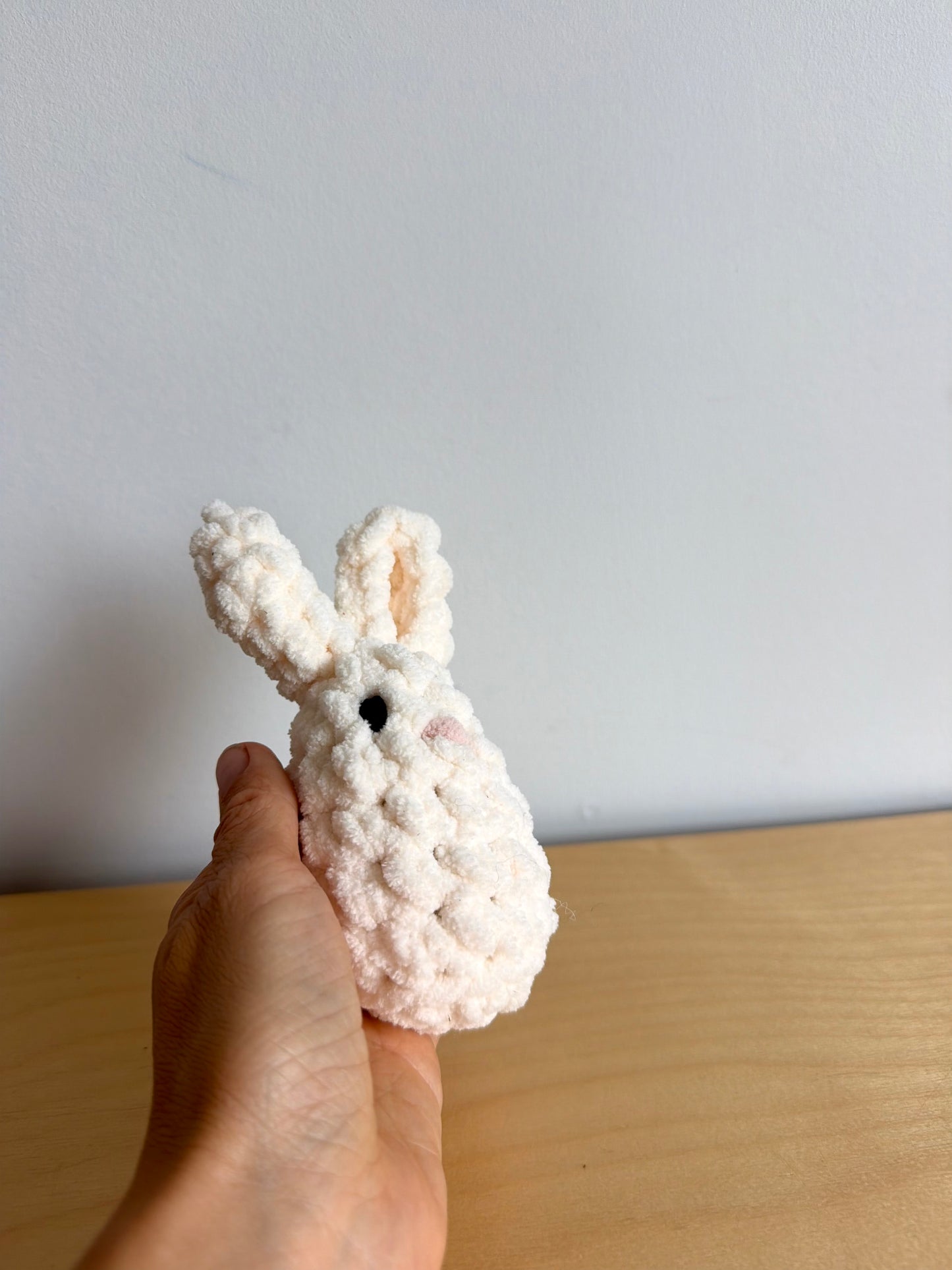 Cream Crochet Bunny