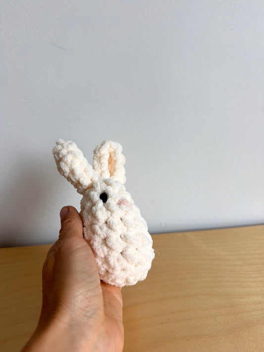 Cream Crochet Bunny