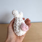 Cream Crochet Bunny