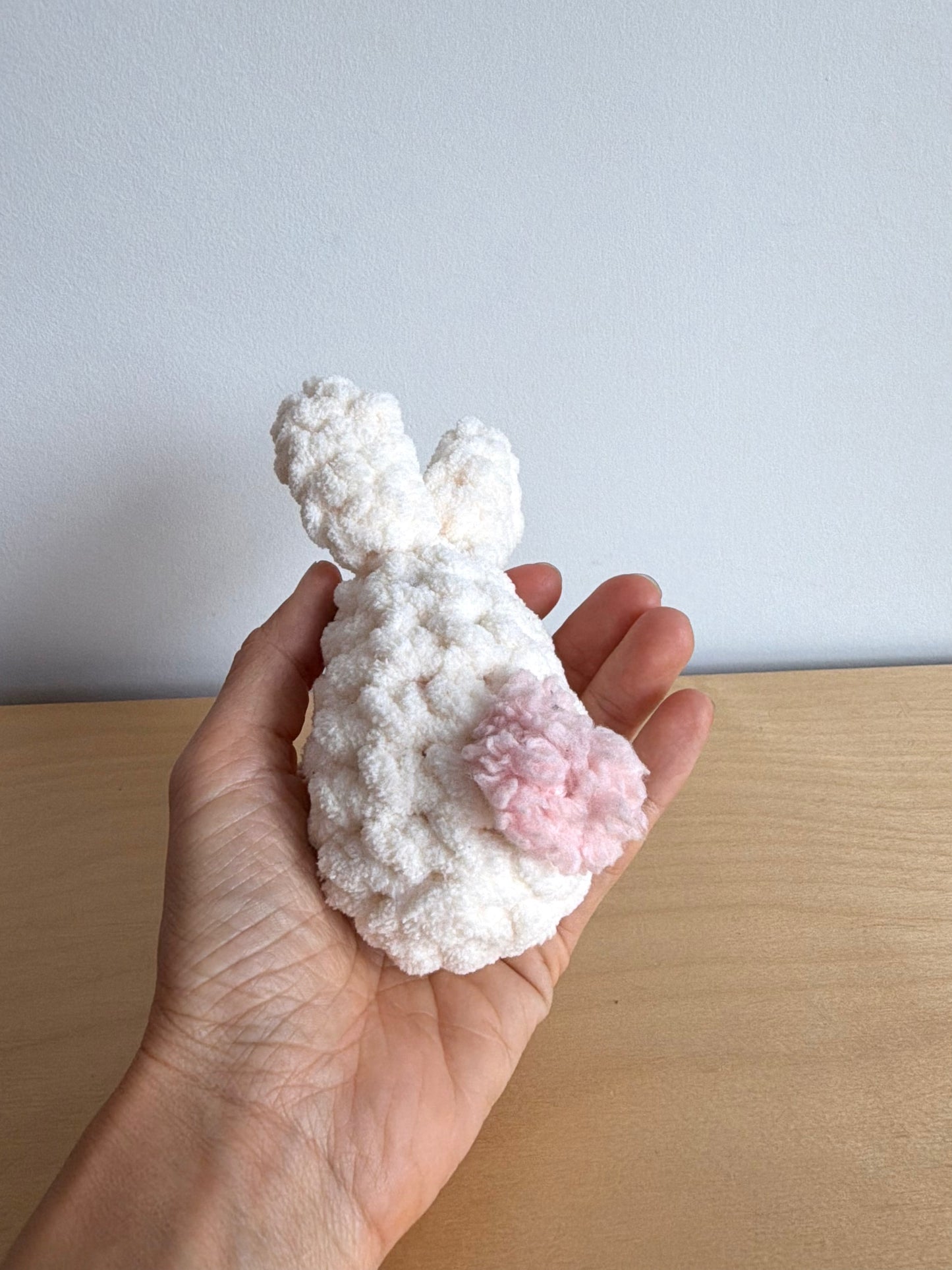 Cream Crochet Bunny