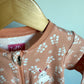 Peach Bunny Sleeper / 12m