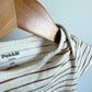 Brown Striped Bodysuit / 12m